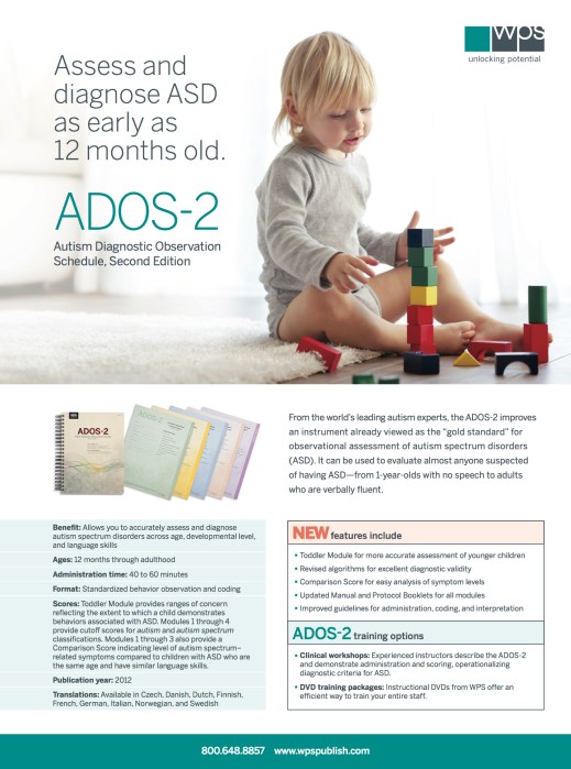 ADOS-2 Print Ad